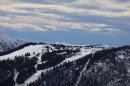 Neige sur le col de Voza